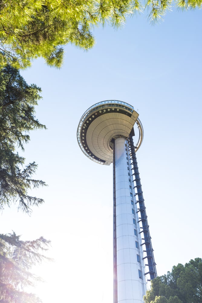 Mirador del Faro de Moncloa en Madrid